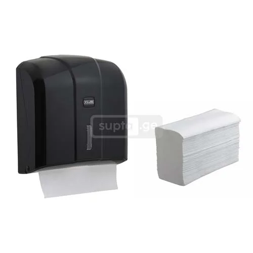 VIALI Z type napkin dispenser black